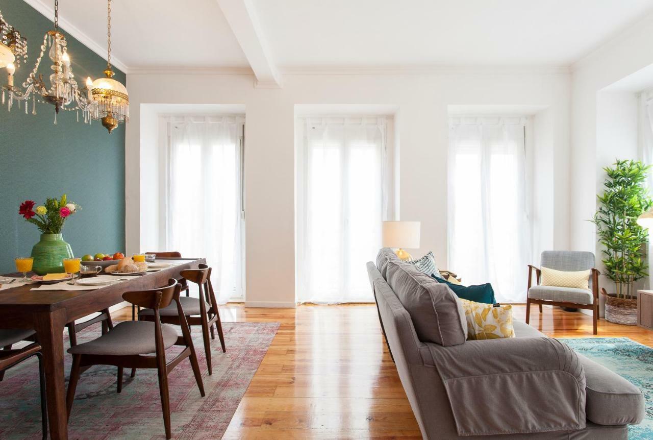 Principe Real Beautiful 3 Bedroom Flat Лиссабон Экстерьер фото